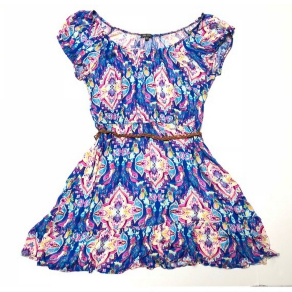 Lily Rose floral summer mini-dress